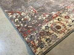 Classic Vintage Reproduction Distress Design Rug 8x11