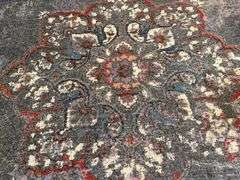 Classic Vintage Reproduction Distress Design Rug 8x11