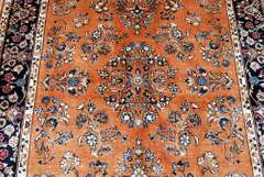 Simply Beautiful Authentic Persian Sarouk 5.8x8.6