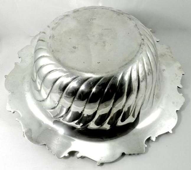 Ornate Sterling Serving Bowl
