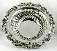 Ornate Sterling Serving Bowl