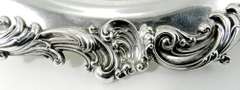 Ornate Sterling Serving Bowl