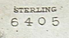 Ornate Sterling Serving Bowl