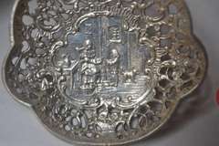 Shreve & CO  Cast Sterling Pierced  Serving Spoon Circa 1920