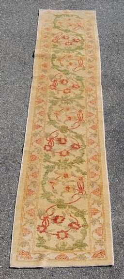 Nicely Contrasted Handmade Egyptian Runner