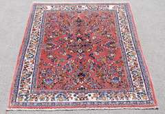 Hand made Floral Medallion Persian Sarouk