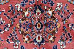 Hand made Floral Medallion Persian Sarouk