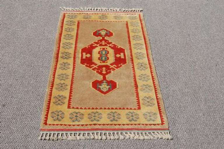 LOVELY NICE COLORS HAND MADE TURKISH KONYA RUG