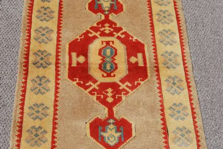 LOVELY NICE COLORS HAND MADE TURKISH KONYA RUG