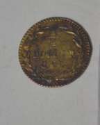 Unc 1876 California Gold Quarter
