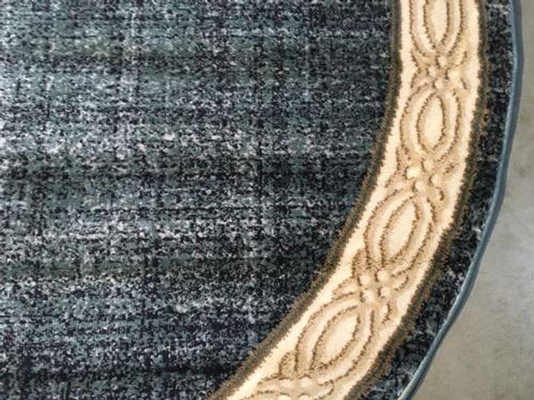 Classic Modern Solid Design 6' Round Rug