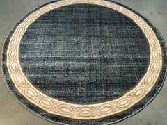 Classic Modern Solid Design 6' Round Rug