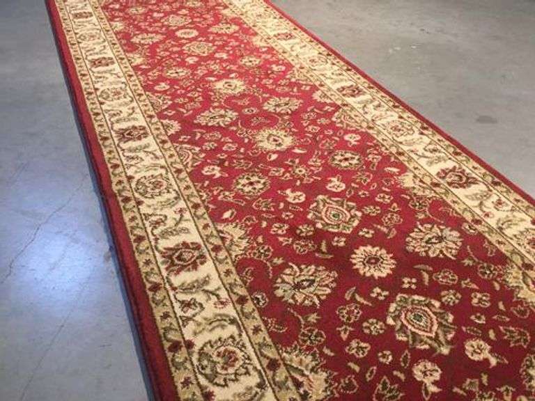 Stunning Classic Allover Mahal  Design  10 Ft Runner