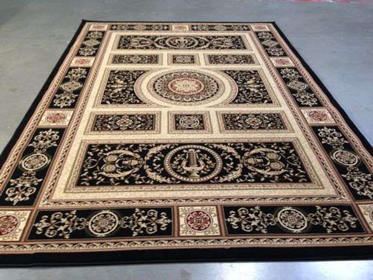 Classic French Palace Design Area Rug 8x11