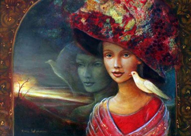 Rina Sutzkever Signed Original Oil