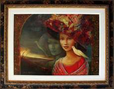 Rina Sutzkever Signed Original Oil