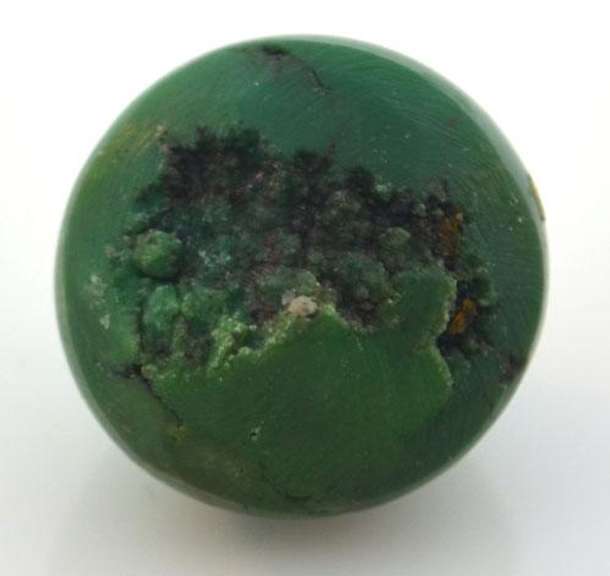 Lot Of Two Green Malachite Loose Gemstones/Beads
