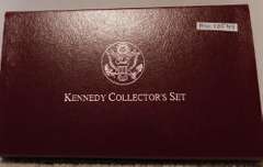 1998 2 pc Kennedy Memorial Silver Dol & Hf Dol