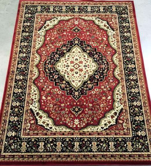 Timeless Detailed Classic Medallion Design Rug 6X8