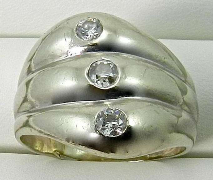 3 Diamond White Gold