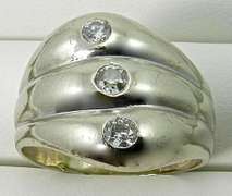 3 Diamond White Gold