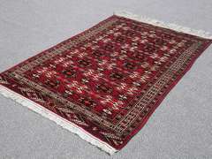 Lovely Hand Woven 4.5x6.4 Turkmen Rug