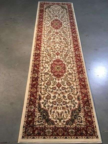 Timeless Detailed Classic Medallion Design 10 Ft Runner