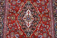 Collectible and unique Hand woven Persian Kashan Rug