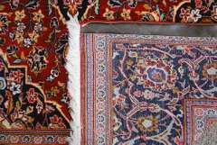 Collectible and unique Hand woven Persian Kashan Rug
