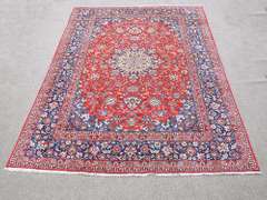 Charming and Colorful Hand woven Persian Najafabad 12.7x8.7