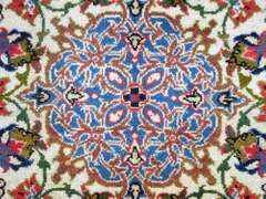 Charming and Colorful Hand woven Persian Najafabad 12.7x8.7