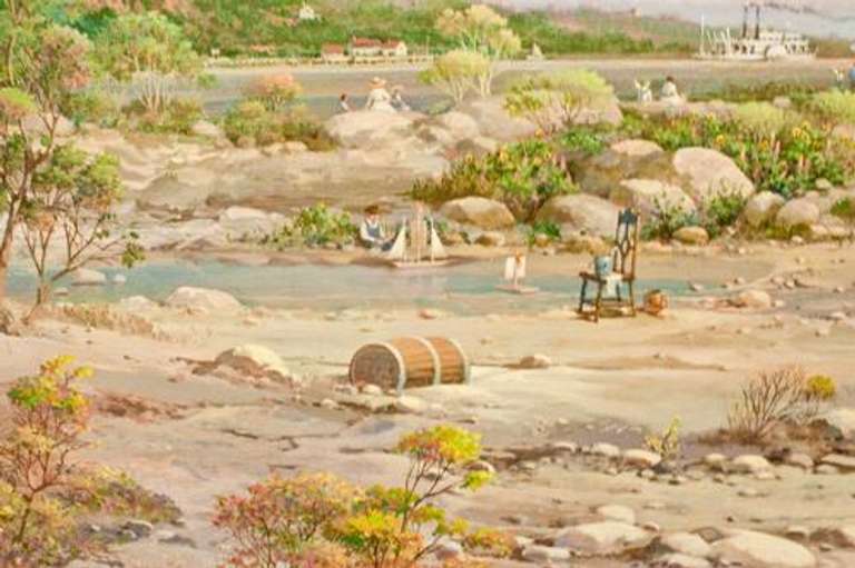 Beautiful original oil By Donald A Peters