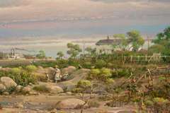Beautiful original oil By Donald A Peters