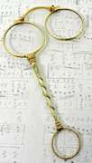 Turn of the Century 18kt Gold Lorgnette