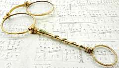 Turn of the Century 18kt Gold Lorgnette