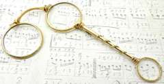 Turn of the Century 18kt Gold Lorgnette