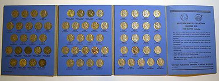 3 Complete sets of Jefferson Nickels 1938 -1961