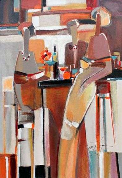 Yuri Tremler After Hours Limited Serigraph