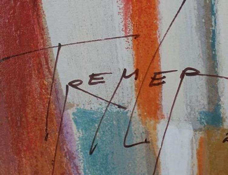 Yuri Tremler After Hours Limited Serigraph