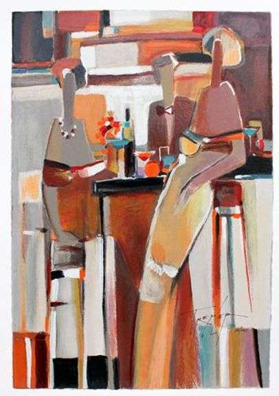 Yuri Tremler After Hours Limited Serigraph