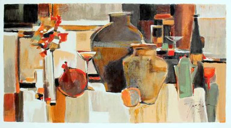 Yuri Tremler Limited Serigraph Amphora