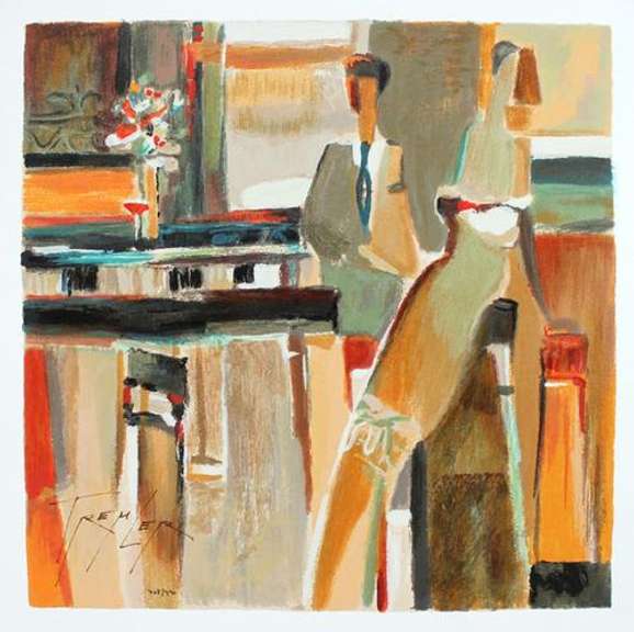 Yuri Tremler Limited Serigraph Cocktail III