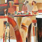 Yuri Tremler Limited Serigraph Cocktail I