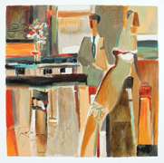 Yuri Tremler Limited Serigraph Cocktail III