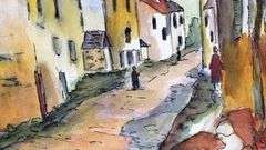 CHARMING ORIGINAL WATERCOLOR