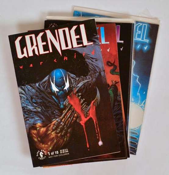 1990's Grendel War Child Comic Series, 9 of 10 Issues