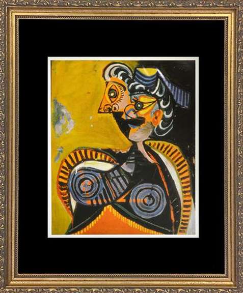 'Portrait of Marie Therese' Picasso Circa 1961