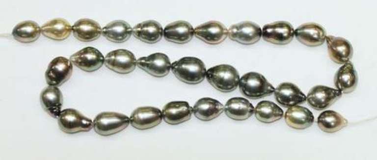 Natural Color Tahitian Pearls