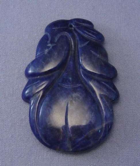 Natural Sodalite Peach Pendant