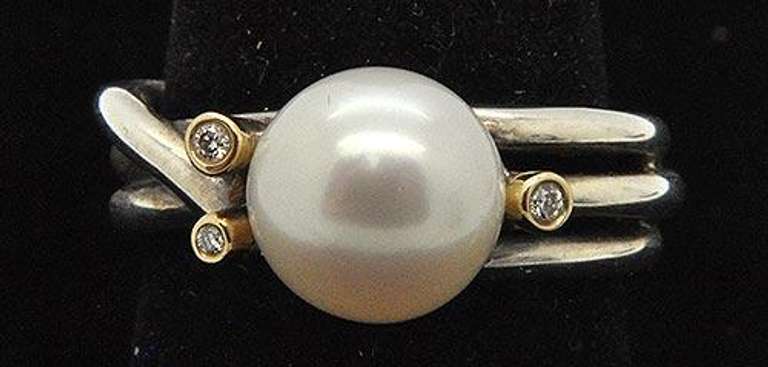Sterling Silver Ladies Pandora Ring